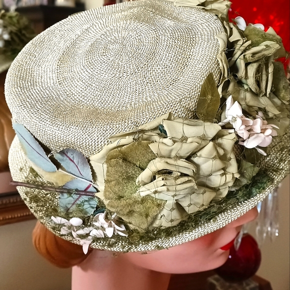STUNNING VTG "ELIZABETH" RICH'S INC. HAT! - Picture 5 of 16